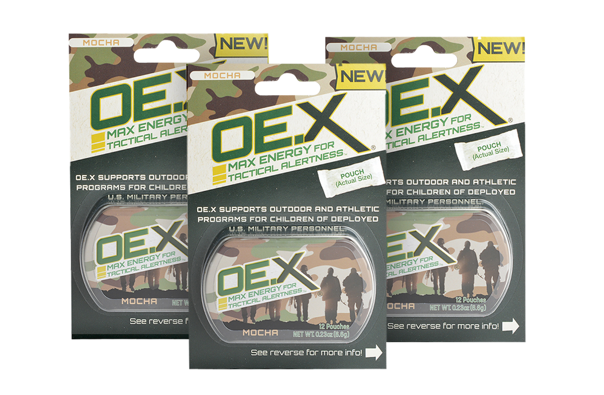 OE.X Energy - MOCHA (3-Pack) – Pocket Tea LLC.