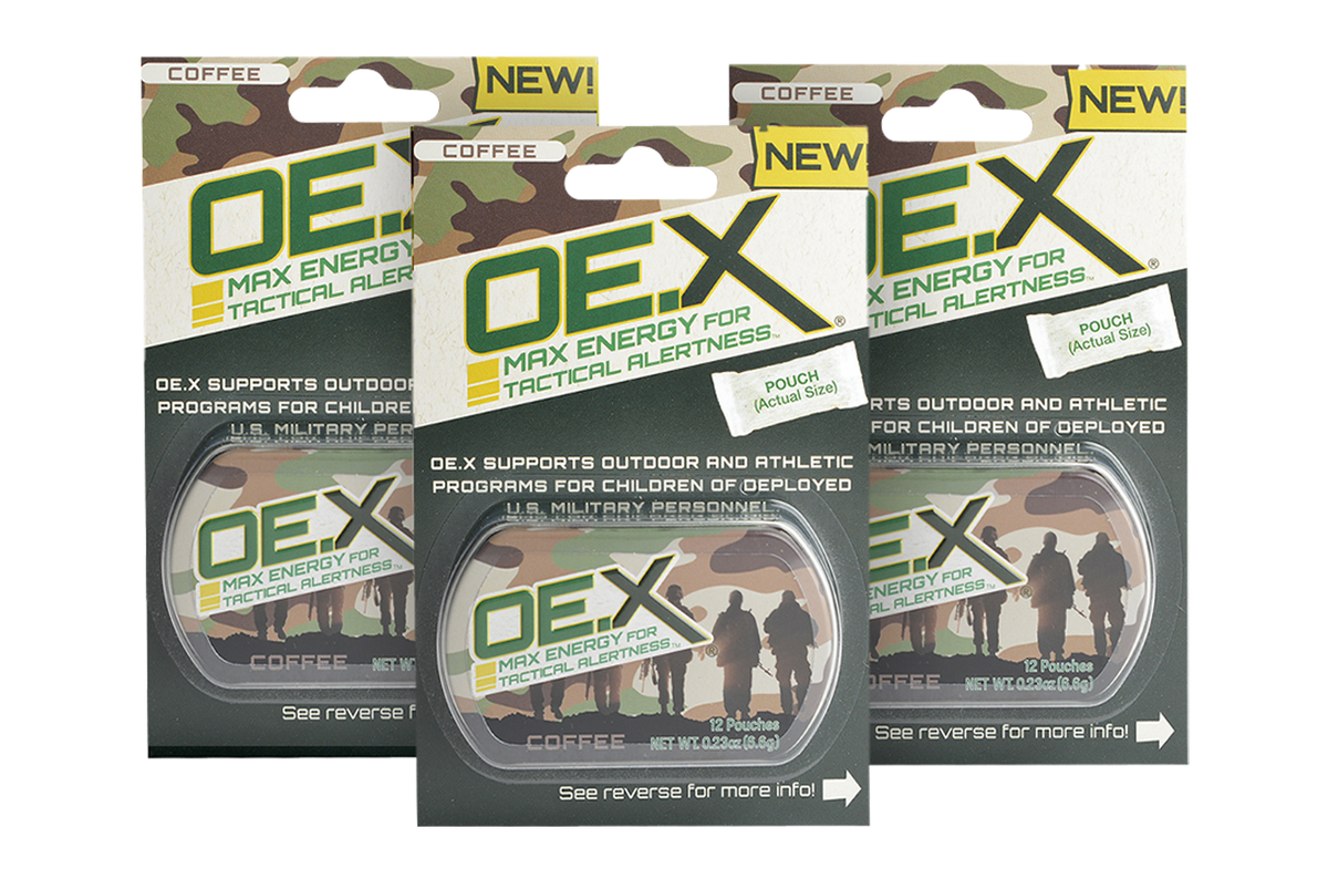 OE.X Energy - COFFEE (3-Pack) – Pocket Tea LLC.