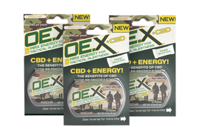 OE.X Energy + CBD - MOCHA (3-Pack)