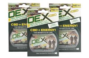 OE.X Energy + CBD - SPEARMINT (3-Pack)