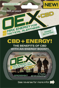 OE.X Energy + CBD - SPEARMINT (3-Pack)