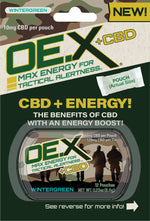 Load image into Gallery viewer, OE.X Energy + CBD - WINTERGREEN (3-Pack)
