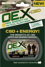 Load image into Gallery viewer, OE.X Energy + CBD - MOCHA (3-Pack)
